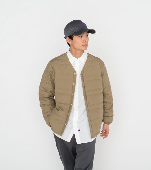 THE NORTH FACE PURPLE LABEL]65/35 Down Cardigan - MOLDNEST