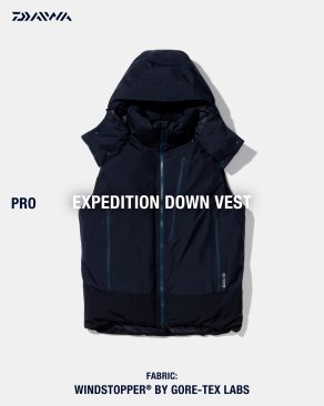 <img class='new_mark_img1' src='https://img.shop-pro.jp/img/new/icons5.gif' style='border:none;display:inline;margin:0px;padding:0px;width:auto;' />[DAIWA LIFESTYLE] EXPEDITION DOWN VEST GORE-TEX