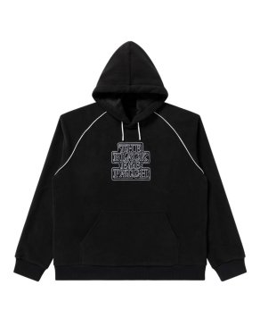 <img class='new_mark_img1' src='https://img.shop-pro.jp/img/new/icons5.gif' style='border:none;display:inline;margin:0px;padding:0px;width:auto;' />[BlackEyePatch] OUTLINED OG LABEL FLEECE HOODIE
