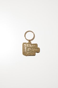 <img class='new_mark_img1' src='https://img.shop-pro.jp/img/new/icons5.gif' style='border:none;display:inline;margin:0px;padding:0px;width:auto;' />[Chaos Fishing Club]CHROME LETTERS - BRASS KEY HOLDER