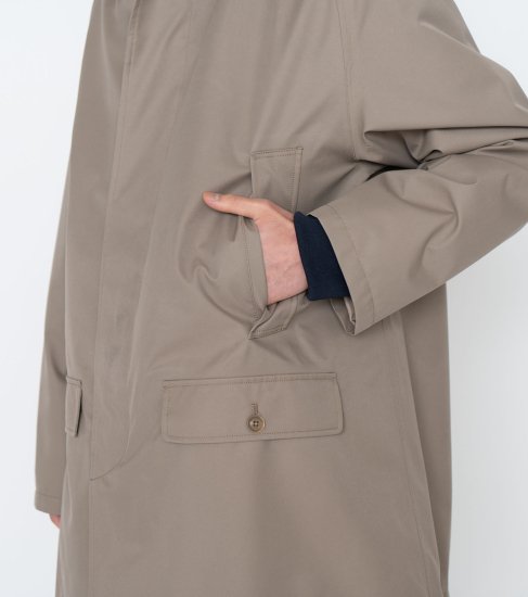 nanamica]2L GORE-TEX Short Soutien Collar Coat - MOLDNEST