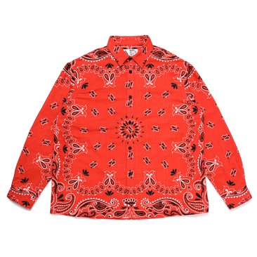 <img class='new_mark_img1' src='https://img.shop-pro.jp/img/new/icons5.gif' style='border:none;display:inline;margin:0px;padding:0px;width:auto;' />[CHALLENGER]L/S BANDANA NEL SHIRT