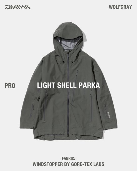 DAIWA LIFESTYLE] LIGHT SHELL PARKA GORE-TEX - MOLDNEST