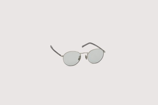 <img class='new_mark_img1' src='https://img.shop-pro.jp/img/new/icons5.gif' style='border:none;display:inline;margin:0px;padding:0px;width:auto;' />[NOCHINO OPTICAL] KYOKUSUI Platinum Silver Frame  Grey Green to D.Grey

