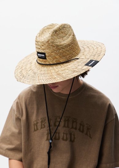 NEIGHBORHOOD] STRAW HAT - MOLDNEST