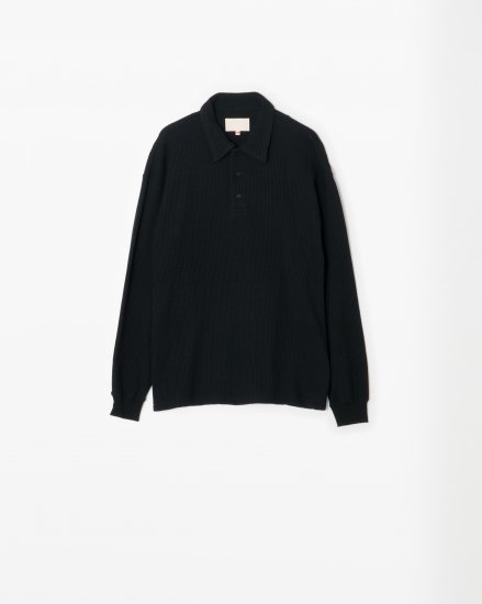 YOKO SAKAMOTO] THERMAL L/S POLO - MOLDNEST