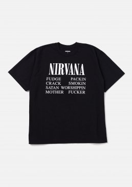 <img class='new_mark_img1' src='https://img.shop-pro.jp/img/new/icons47.gif' style='border:none;display:inline;margin:0px;padding:0px;width:auto;' />[NEIGHBORHOOD] NH X NIRVANA . TEE SS-4