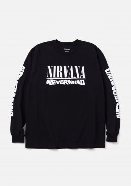 <img class='new_mark_img1' src='https://img.shop-pro.jp/img/new/icons47.gif' style='border:none;display:inline;margin:0px;padding:0px;width:auto;' />[NEIGHBORHOOD] NH X NIRVANA . TEE LS