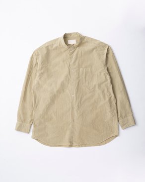 <img class='new_mark_img1' src='https://img.shop-pro.jp/img/new/icons5.gif' style='border:none;display:inline;margin:0px;padding:0px;width:auto;' />[YOKO SAKAMOTO] BAND COLLAR SHIRT