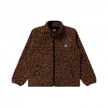 <img class='new_mark_img1' src='https://img.shop-pro.jp/img/new/icons5.gif' style='border:none;display:inline;margin:0px;padding:0px;width:auto;' />[BlackEyePatch] OG LABEL LEOPARD BOA FLEECE JACKET
