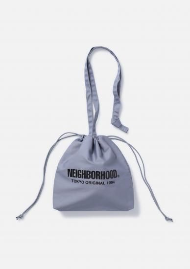 NEIGHBORHOOD ネイバーフッド 巾着 DRAWSTRING BAG NEIGHBORHOOD(ネイバーフッド)｜NH X NANGA . DOWN DRAWSTRING
