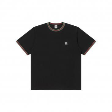 新品BlackEye Patch SMALL OGLABEL CROPPED BlackEyePatch] SMALL OG RIBBED TEE BLACK - MOLDNEST