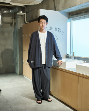<img class='new_mark_img1' src='https://img.shop-pro.jp/img/new/icons5.gif' style='border:none;display:inline;margin:0px;padding:0px;width:auto;' />[FreshService] UTILITY PILE CARDIGAN SET-UP