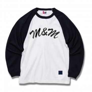 <img class='new_mark_img1' src='https://img.shop-pro.jp/img/new/icons5.gif' style='border:none;display:inline;margin:0px;padding:0px;width:auto;' />[M&M]Raglan L/S Tee