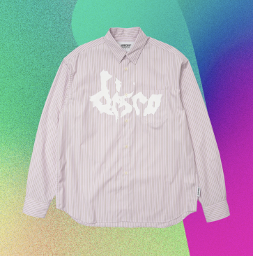 <img class='new_mark_img1' src='https://img.shop-pro.jp/img/new/icons5.gif' style='border:none;display:inline;margin:0px;padding:0px;width:auto;' />[Hombre Nino]STRIPE DISCO CULT SHIRT