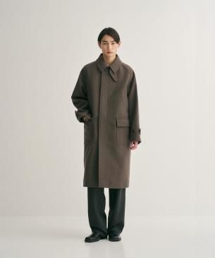 <img class='new_mark_img1' src='https://img.shop-pro.jp/img/new/icons5.gif' style='border:none;display:inline;margin:0px;padding:0px;width:auto;' />[ANOTHER OFFICE.] Voyager Balmacaan Coat