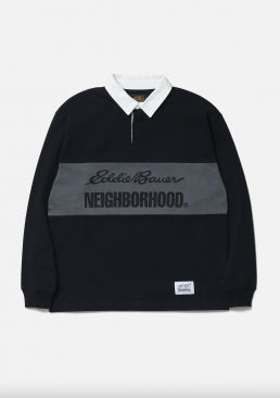 <img class='new_mark_img1' src='https://img.shop-pro.jp/img/new/icons47.gif' style='border:none;display:inline;margin:0px;padding:0px;width:auto;' />[NEIGHBORHOOD] NH X EDDIE BAUER . RUGBY SHIRT LS