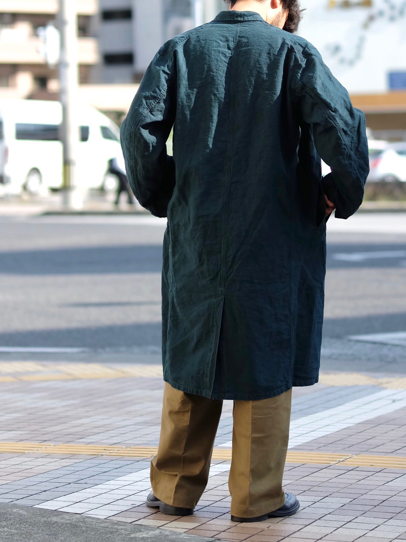 完成品 OUTIL MANTEAU BALZAC / BLOOM\u0026BRANCH別注 | alamiah.edu.sa