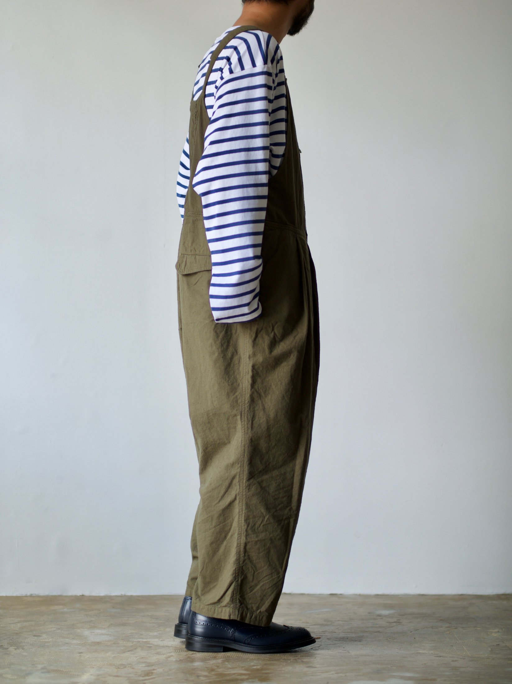 OUTIL ウティ PANTALON SAIX オーバーオール/サロペット/3 - パンツ