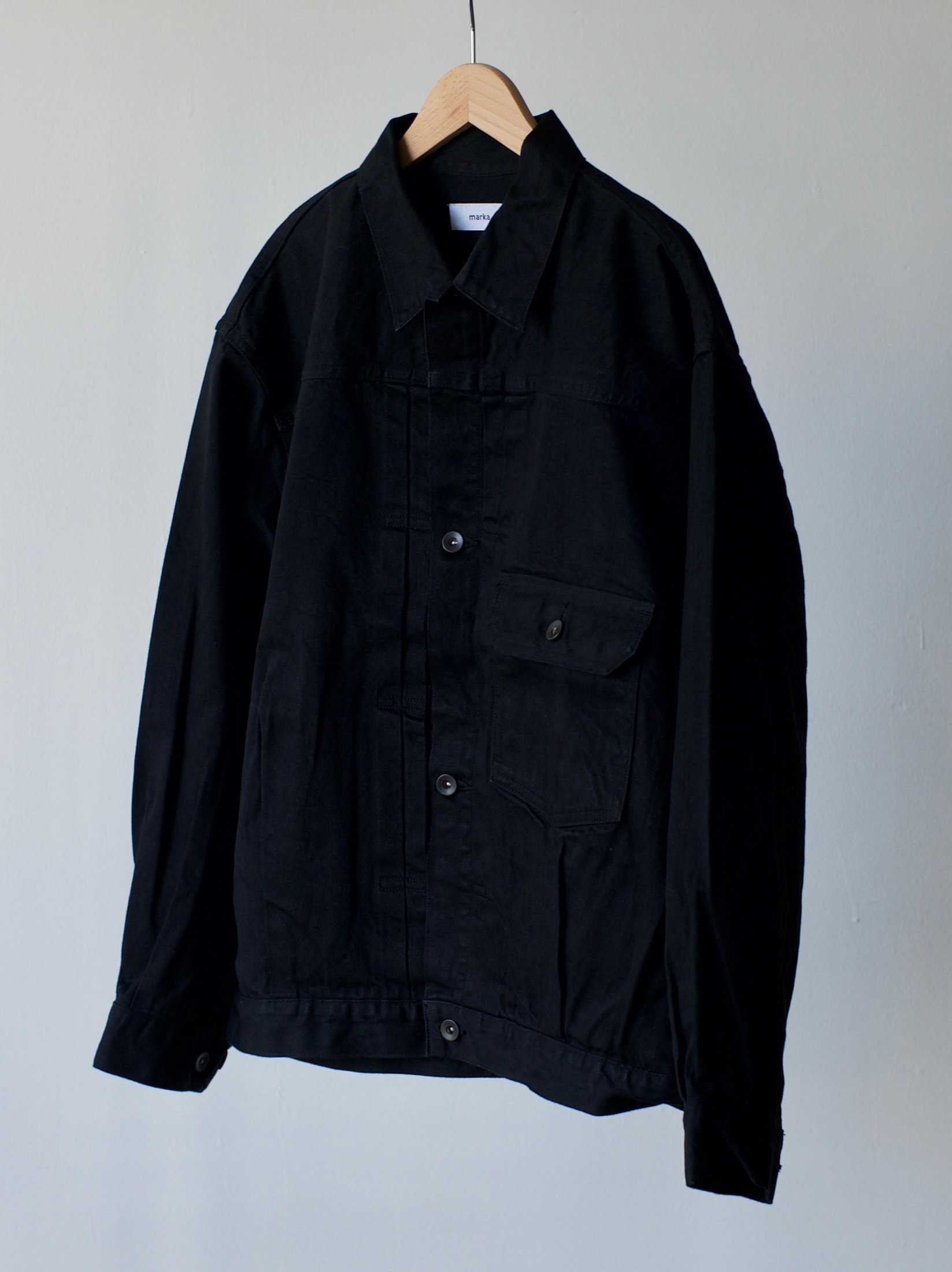 marka 12oz COTTON DENIM TYPE-1日本製 - Gジャン/デニムジャケット