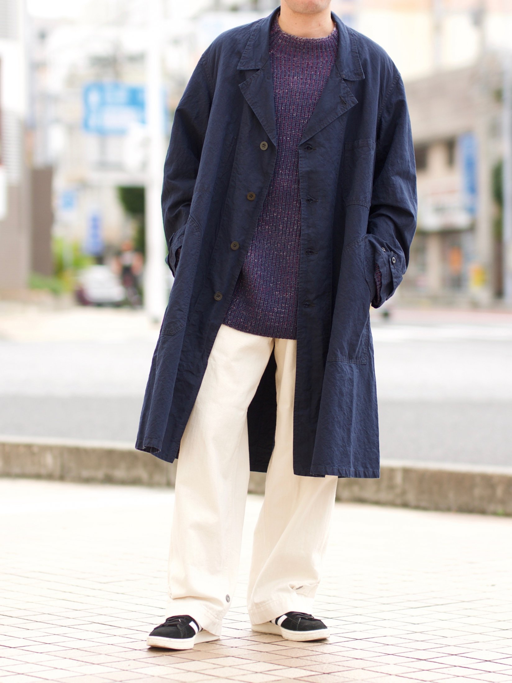 OUTIL [ウティ] 21AW Manteau Aze Charcoal-