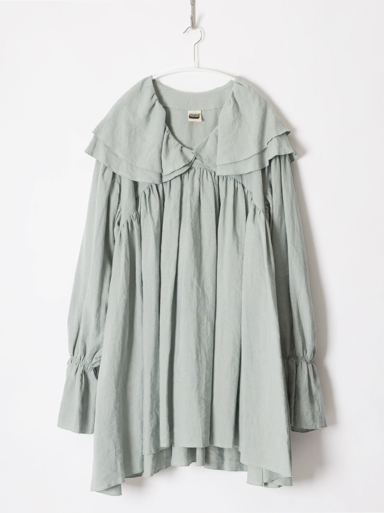 holiday LINEN MINI DRESS リネンミニドレス-