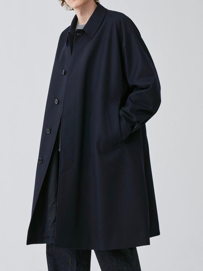 ラグタグだったかと美品 KAPTAIN SUNSHINE 22aw Walker Coat - ステンカラーコート