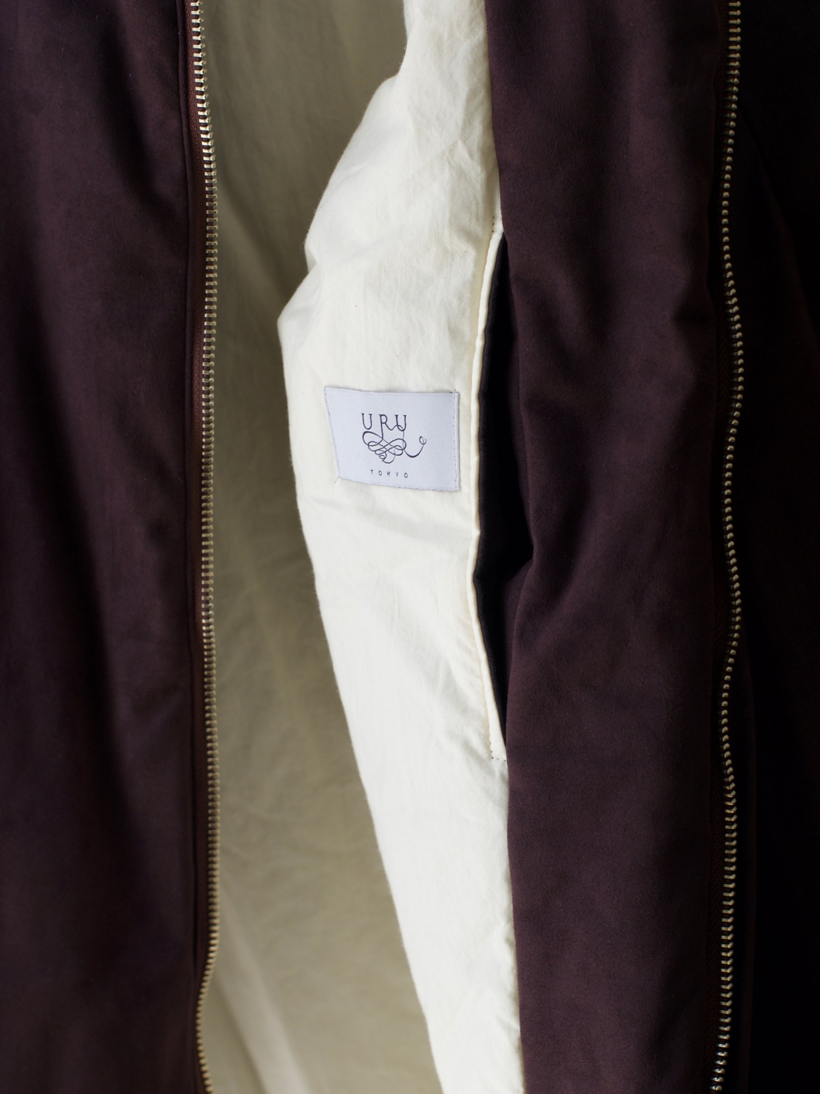 uru tokyo FAKE LEATHER ZIP UP BLOUSON セレクトシリーズ dgipr