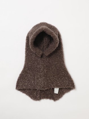 <img class='new_mark_img1' src='https://img.shop-pro.jp/img/new/icons6.gif' style='border:none;display:inline;margin:0px;padding:0px;width:auto;' />TAN タン 22aw / BOUCLE HOOD MINI VEST . BROWN