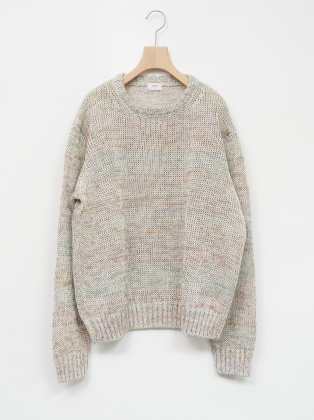<img class='new_mark_img1' src='https://img.shop-pro.jp/img/new/icons6.gif' style='border:none;display:inline;margin:0px;padding:0px;width:auto;' />URU ウル 23ss "CREW NECK KNIT" L.Beige