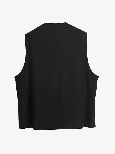 シアージ sillage ベスト トープ シアージ sillage ベスト トープ SWING TOP TWILL BLACK