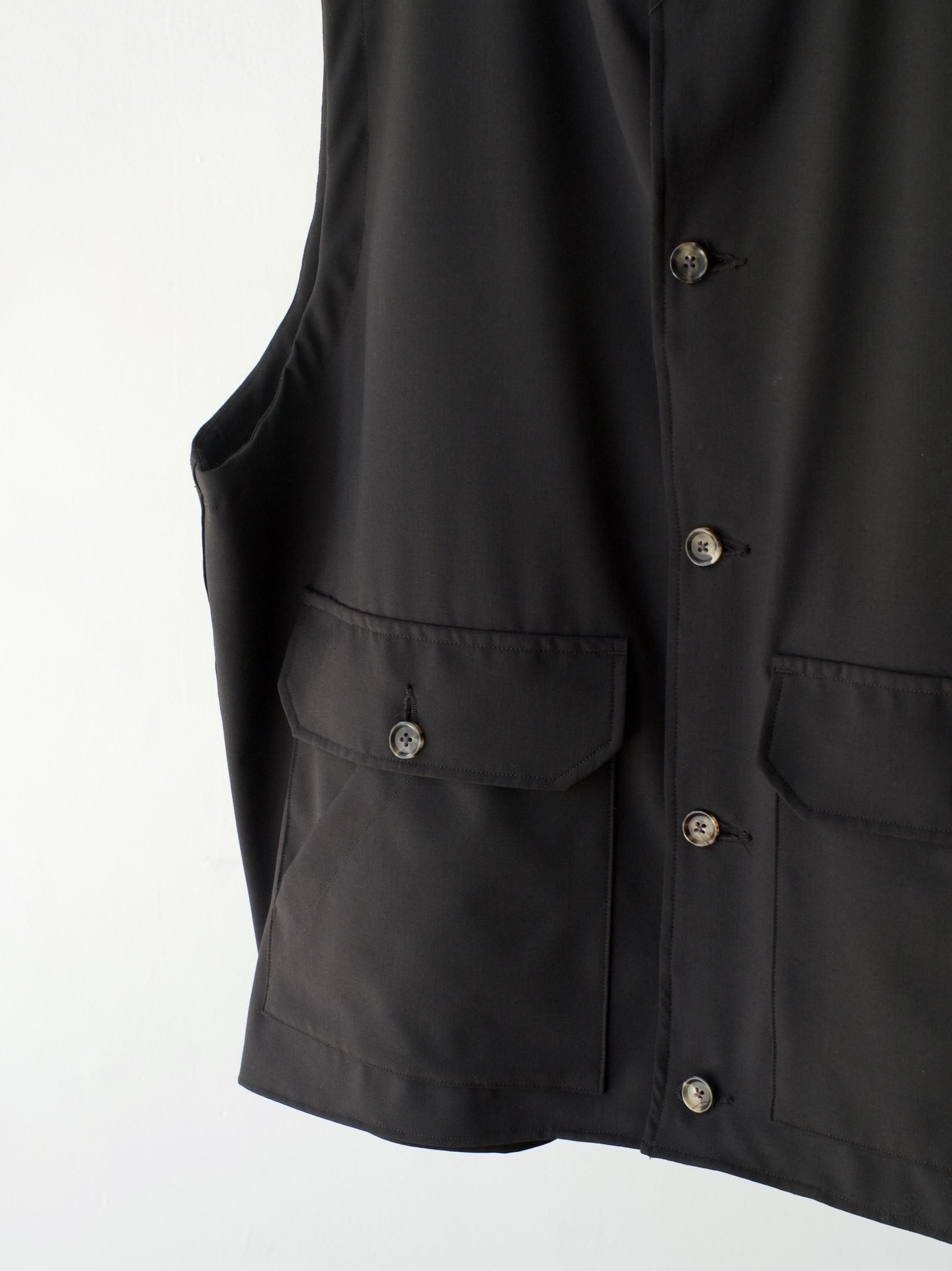 シアージ sillage ベスト トープ シアージ sillage ベスト トープ SWING TOP TWILL BLACK