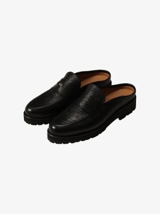 <img class='new_mark_img1' src='https://img.shop-pro.jp/img/new/icons6.gif' style='border:none;display:inline;margin:0px;padding:0px;width:auto;' />Sillage シアージ " coin loafer mule  " black