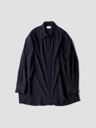 <img class='new_mark_img1' src='https://img.shop-pro.jp/img/new/icons6.gif' style='border:none;display:inline;margin:0px;padding:0px;width:auto;' />URU ウル 23aw " FRY FRONT SHIRTS " D.NAVY