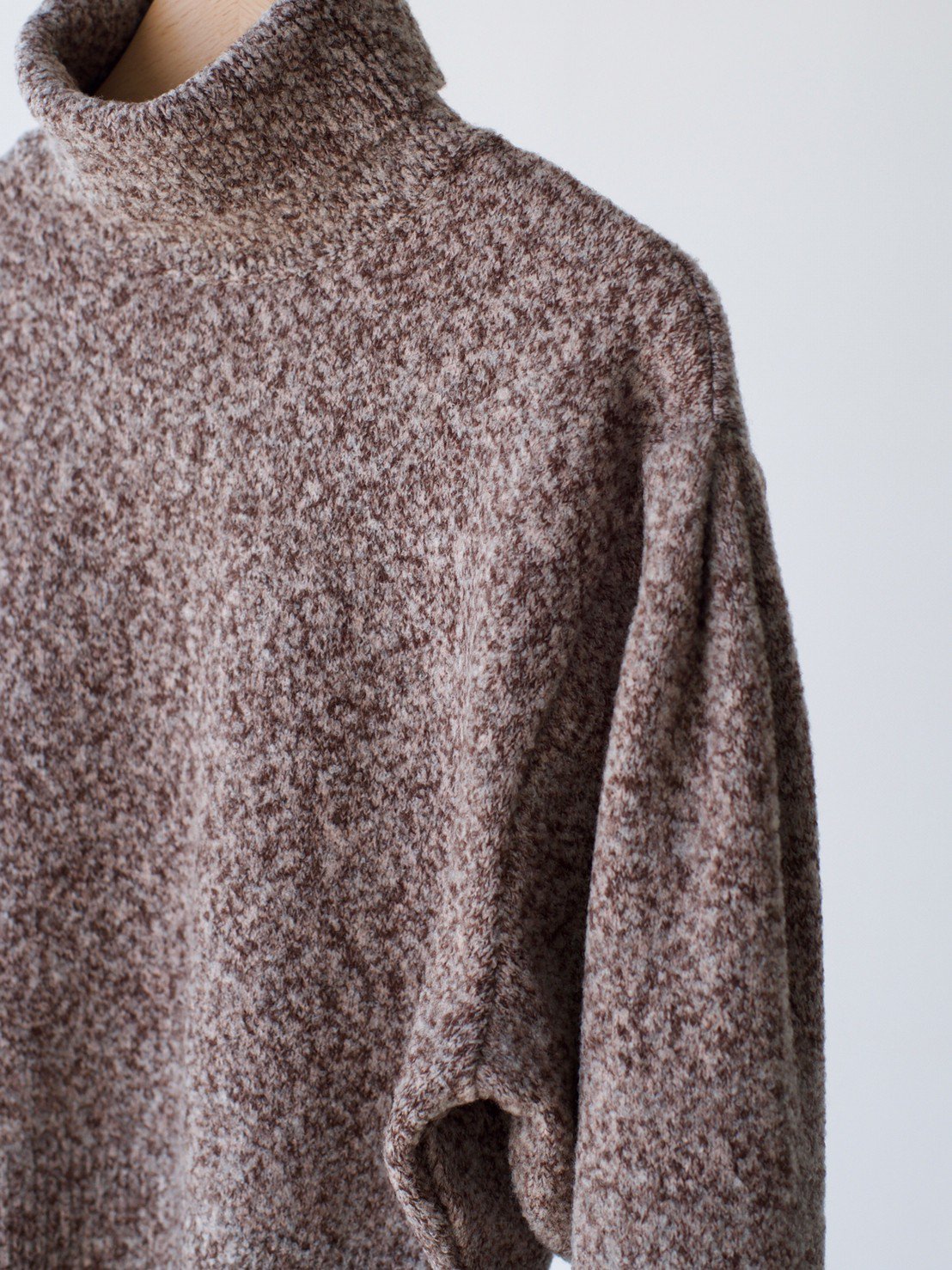 sacaiFUMIE=TANAKA 23aw puff sleeve knit - ニット/セーター