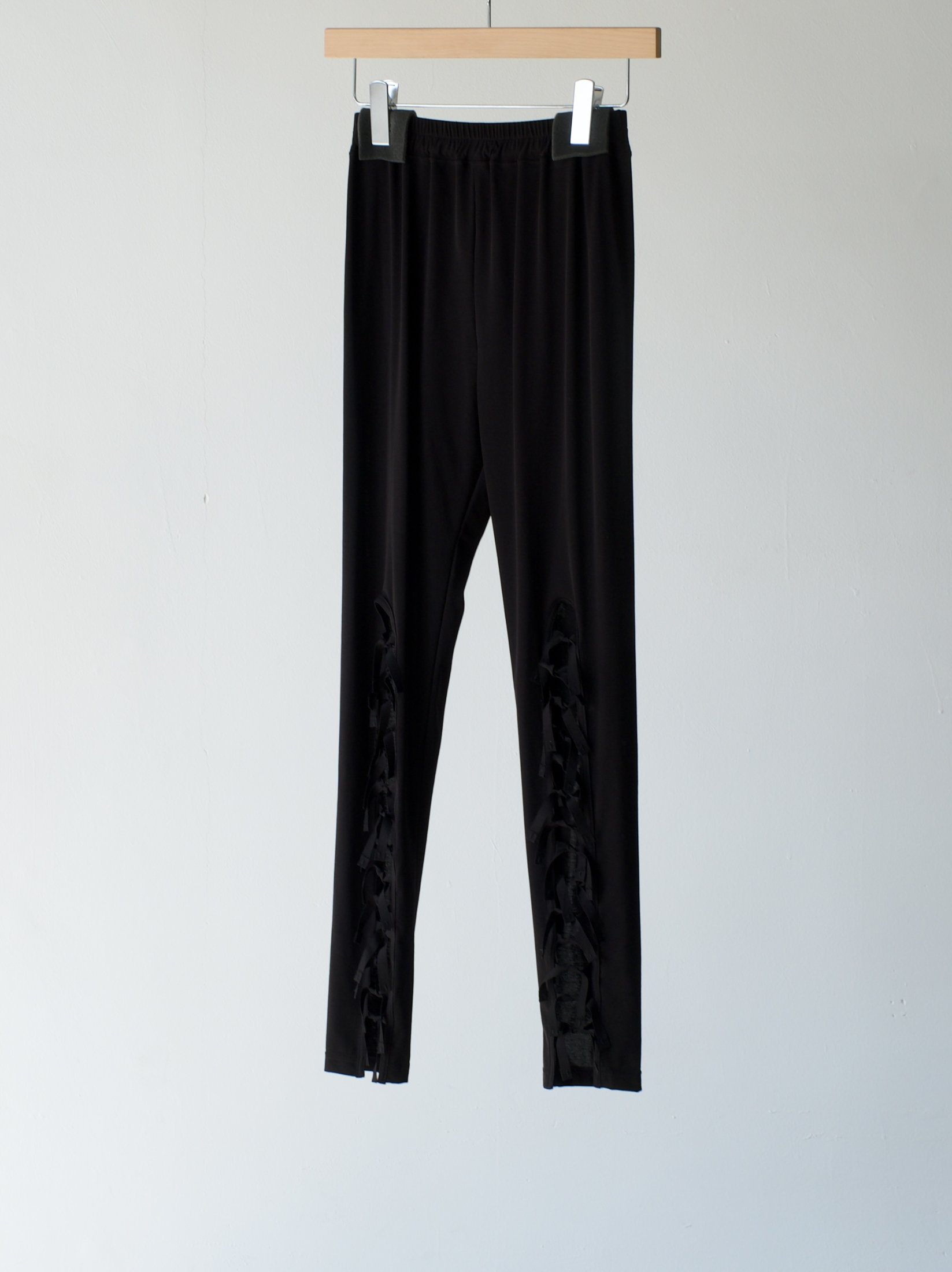 FUMIETANAKA ribbon up leggings 高級品市場 - パンツ