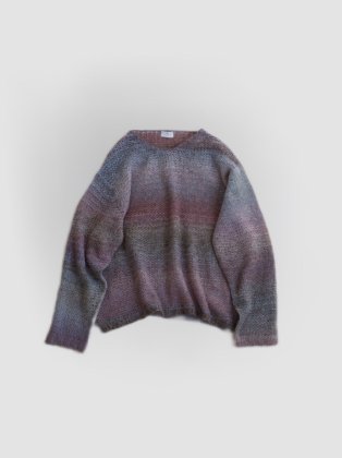 <img class='new_mark_img1' src='https://img.shop-pro.jp/img/new/icons6.gif' style='border:none;display:inline;margin:0px;padding:0px;width:auto;' />URU ウル 24ss " CREW NECK KNIT " GRAY×PINK