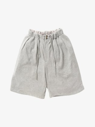<img class='new_mark_img1' src='https://img.shop-pro.jp/img/new/icons6.gif' style='border:none;display:inline;margin:0px;padding:0px;width:auto;' />Sillage  24ss " loop wheel circular short pants " grey
