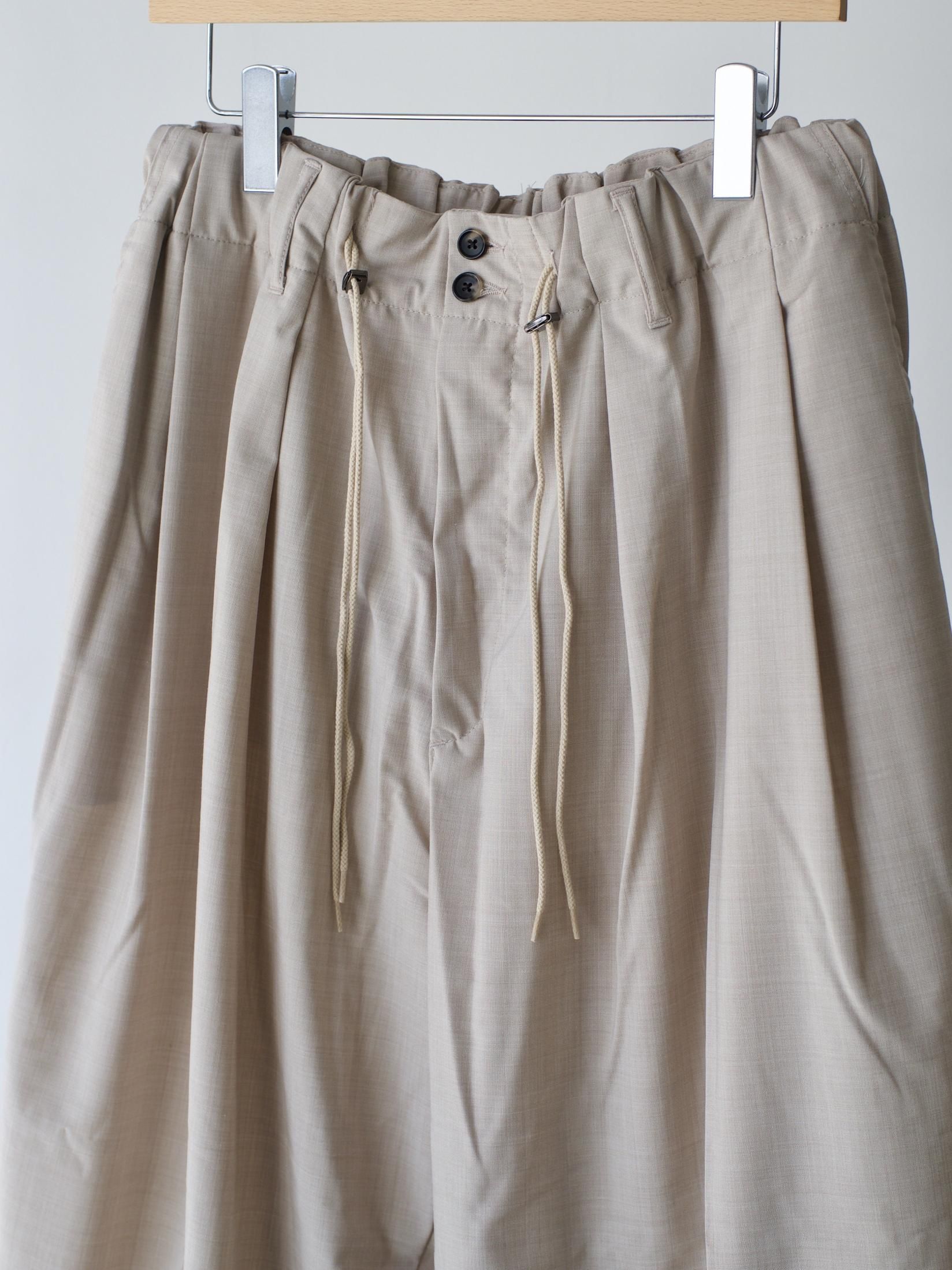パンツ sillage beige pants Sillage Circular Pants Beige