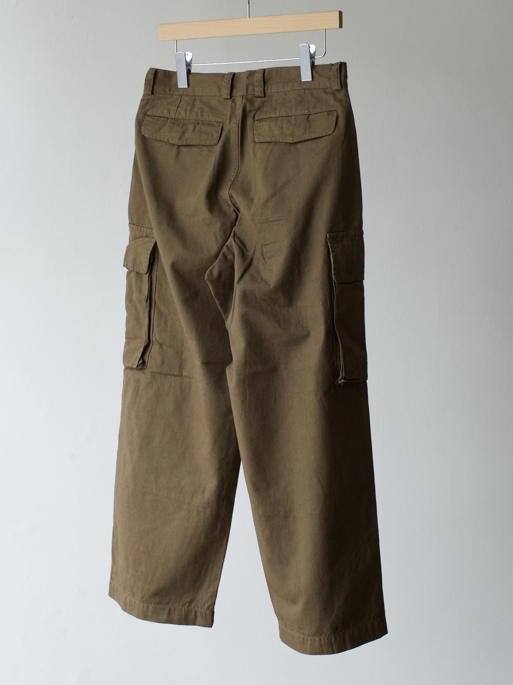 ウティ 24AW PANTALON TOUCY ダブルクロスワークパンツ ウティ 24AW PANTALON TOUCY ダブルクロスワークパンツ