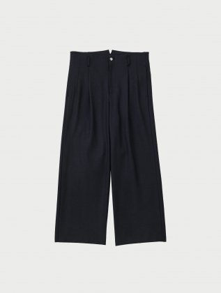 <img class='new_mark_img1' src='https://img.shop-pro.jp/img/new/icons6.gif' style='border:none;display:inline;margin:0px;padding:0px;width:auto;' />URU  24aw " 1 tuck pants " Navy