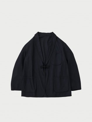 <img class='new_mark_img1' src='https://img.shop-pro.jp/img/new/icons6.gif' style='border:none;display:inline;margin:0px;padding:0px;width:auto;' />URU  24aw " Smoking jacket " Navy