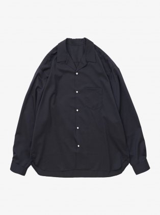 <img class='new_mark_img1' src='https://img.shop-pro.jp/img/new/icons6.gif' style='border:none;display:inline;margin:0px;padding:0px;width:auto;' />Sillage   " re-engineered overshirt " navy twill