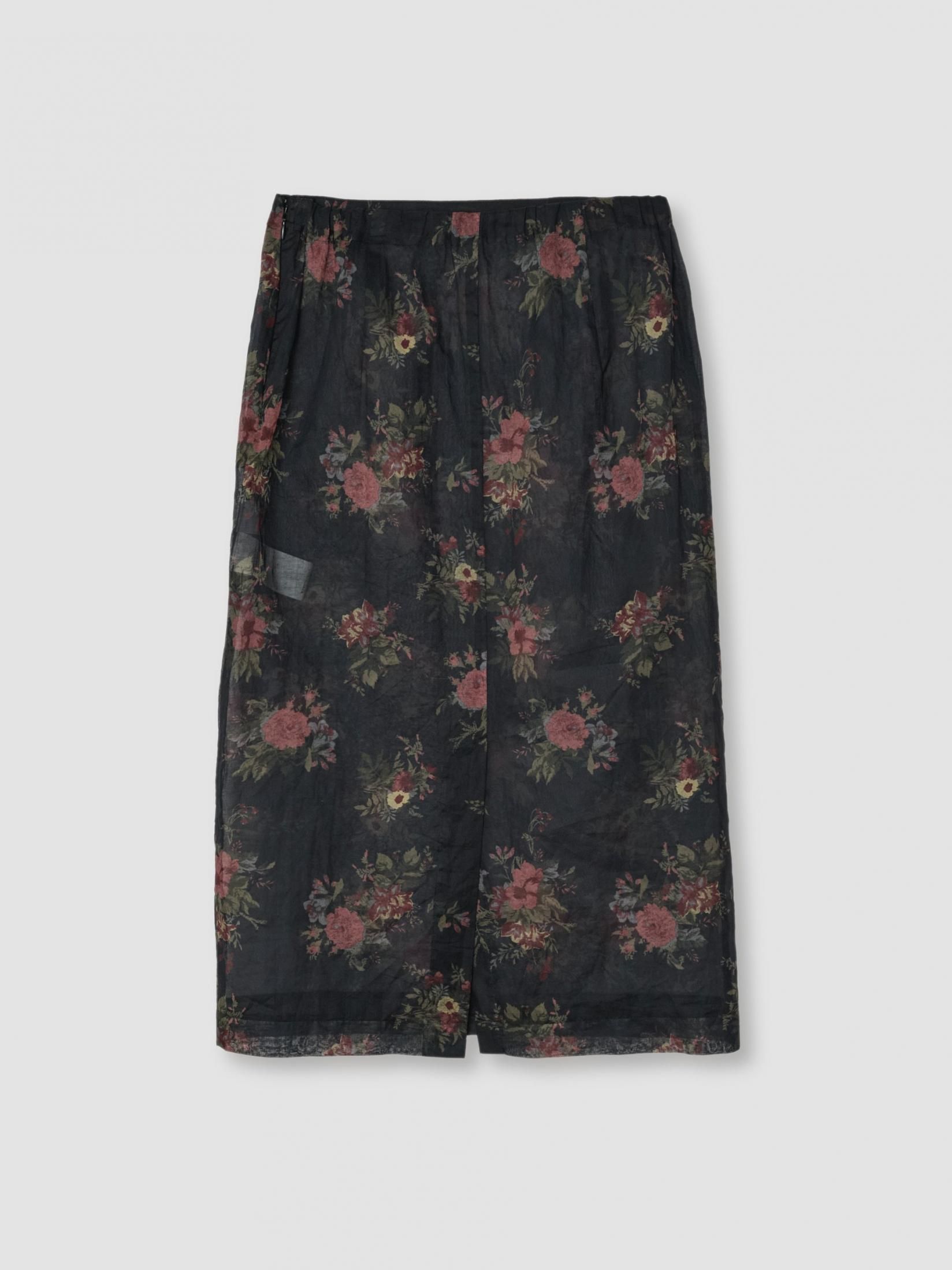 シ*ズ様 JANE SMITH FLOWER PRINT ORGANDY スカー plage｜JANE SMITH/ジェーンスミス FLOWER PRINT ORGANDY