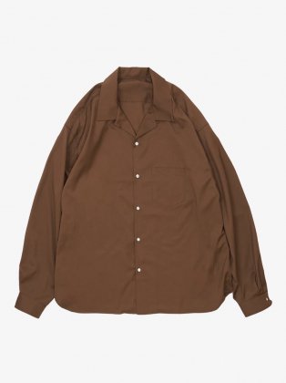 <img class='new_mark_img1' src='https://img.shop-pro.jp/img/new/icons6.gif' style='border:none;display:inline;margin:0px;padding:0px;width:auto;' />Sillage   " re-engineered overshirt " brown twill