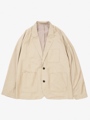 <img class='new_mark_img1' src='https://img.shop-pro.jp/img/new/icons6.gif' style='border:none;display:inline;margin:0px;padding:0px;width:auto;' />Sillage   " blazer " beige twill