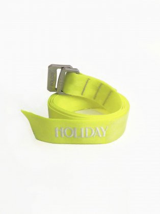 <img class='new_mark_img1' src='https://img.shop-pro.jp/img/new/icons6.gif' style='border:none;display:inline;margin:0px;padding:0px;width:auto;' />HOLIDAY ۥǥ 25ss " HOLIDAY DOUBLE RING NYLON BELT " YELLOW