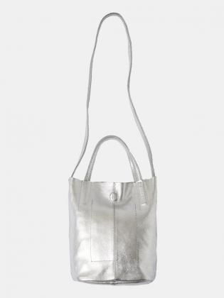 <img class='new_mark_img1' src='https://img.shop-pro.jp/img/new/icons6.gif' style='border:none;display:inline;margin:0px;padding:0px;width:auto;' />Morphee ե  " 2WAY SMALL TOTE " Silver