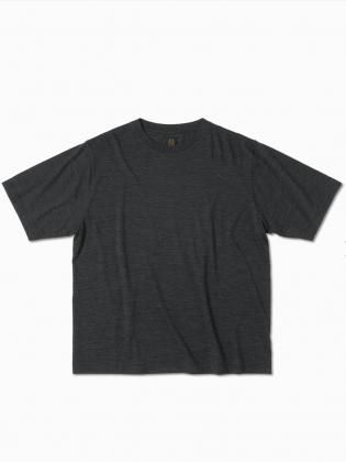 <img class='new_mark_img1' src='https://img.shop-pro.jp/img/new/icons6.gif' style='border:none;display:inline;margin:0px;padding:0px;width:auto;' />BATONER Хȥʡ 25aw " WOOL CREW NECK T-SHIRT " CHARCOAL