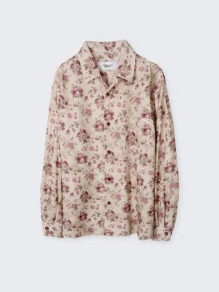 <img class='new_mark_img1' src='https://img.shop-pro.jp/img/new/icons6.gif' style='border:none;display:inline;margin:0px;padding:0px;width:auto;' />JANE SMITH 󥹥ߥ 25aw " COTTON CORDUROY FLOWER PRINT OPEN COLLAR SHIRT " PINK PRINT